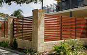  Horizontal fence installation at Albury and Wodonga